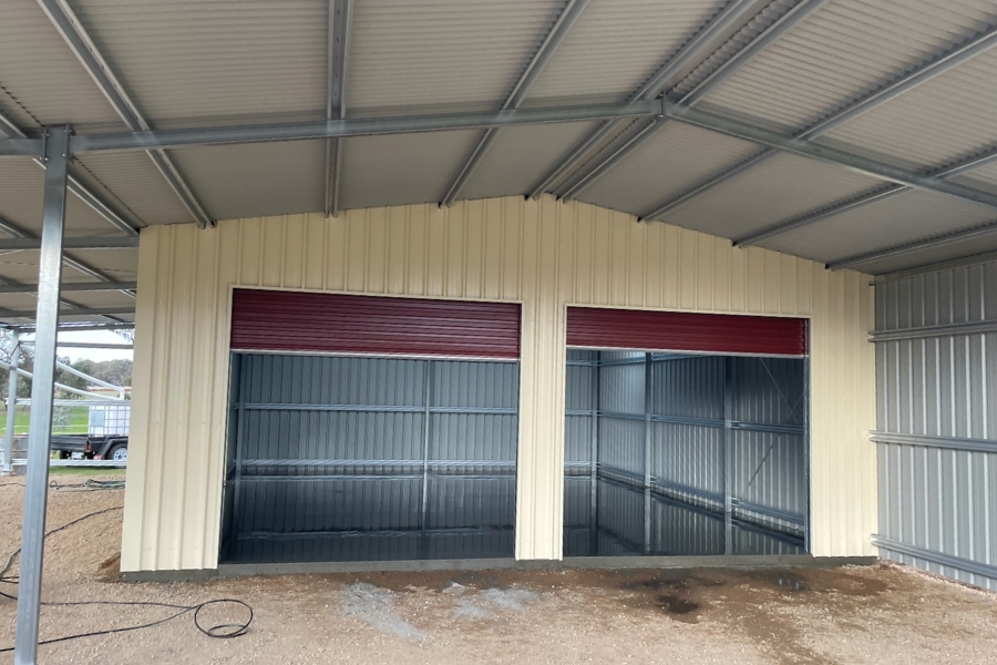 Garden shed slab cost compared to this proper kit-shed slab around Bendigo — the sweet spot for the job, Bendigo region.
